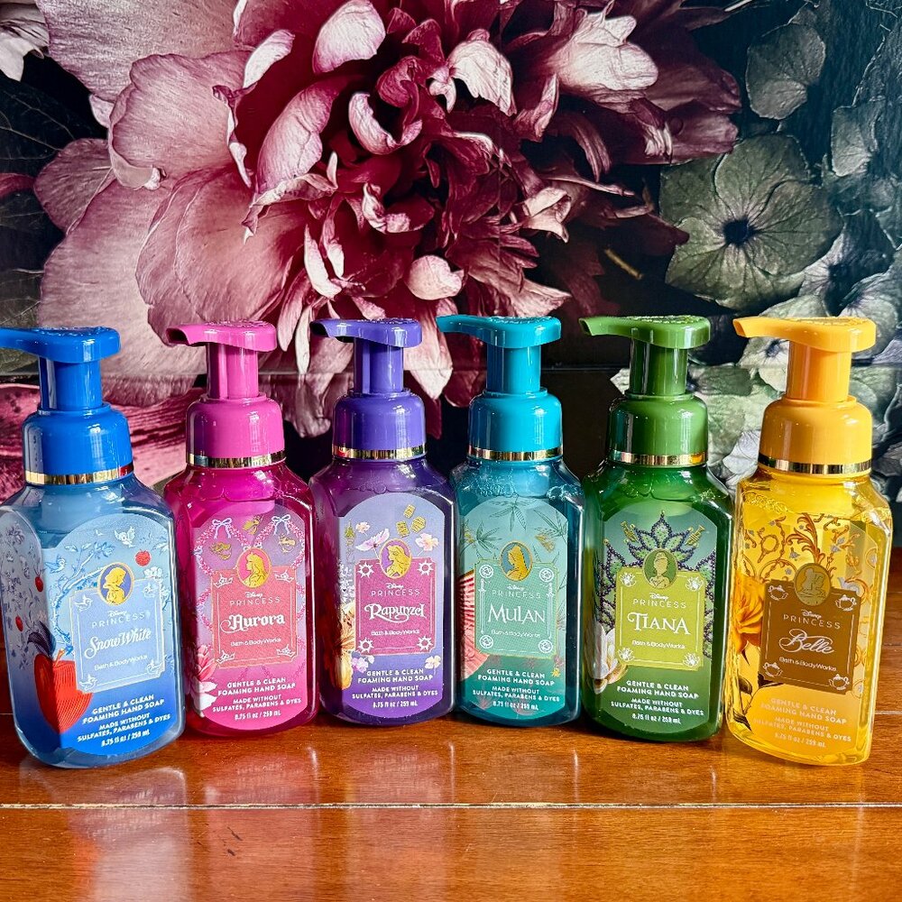 NEW 6-Pc Disney Bath & Body Works Foaming Hand Soap - Picture 3 of 3